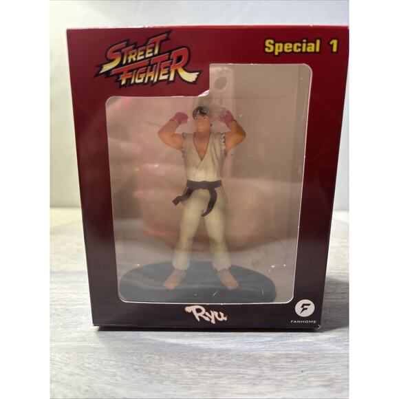 Street Fighter Ryu Figure Special 1 w/ Box Capcom Video Game Collectible - Picture 8 of 8